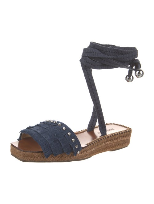 Jimmy Choo Aisha Suede Espadrilles