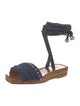 Jimmy Choo Aisha Suede Espadrilles