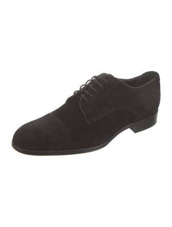 Jimmy Choo Suede Oxfords
