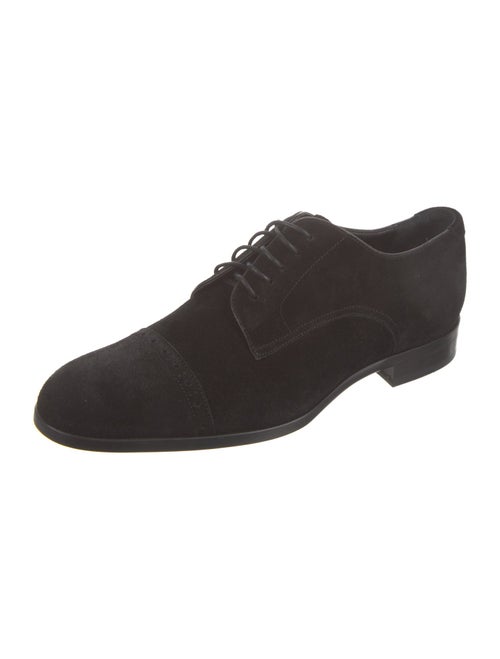 Jimmy Choo Suede Oxfords