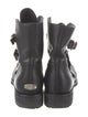 Jimmy Choo Leather Combat Boots