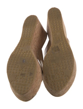 Jimmy Choo Patent Leather Slides