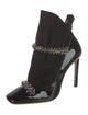 Jimmy Choo Patent Leather Crystal Embellishments Pumps