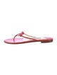 Jimmy Choo Leather Flip Flops