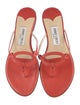 Jimmy Choo Leather Flip Flops