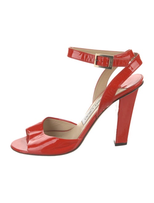 Jimmy Choo Patent Leather Sandals