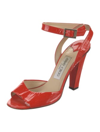 Jimmy Choo Patent Leather Sandals