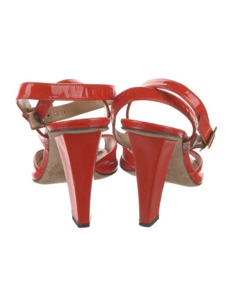 Jimmy Choo Patent Leather Sandals