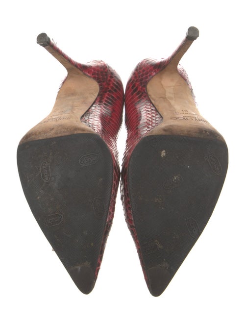 Jimmy Choo Anouk Snakeskin Pumps