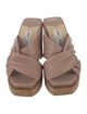 Jimmy Choo Leather Slides