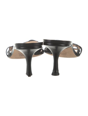 Jimmy Choo Leather Slides