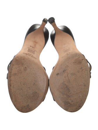 Jimmy Choo Leather Slides