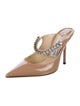 Jimmy Choo Bing Patent Leather Mules