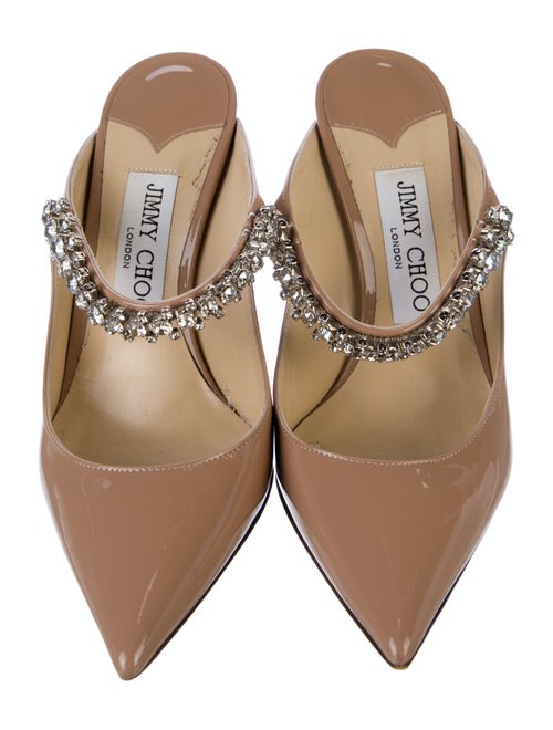 Jimmy Choo Bing Patent Leather Mules