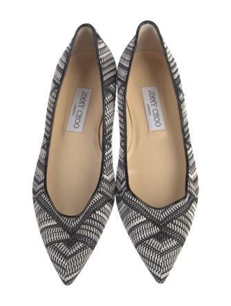 Jimmy Choo Patterned Ballet Flats