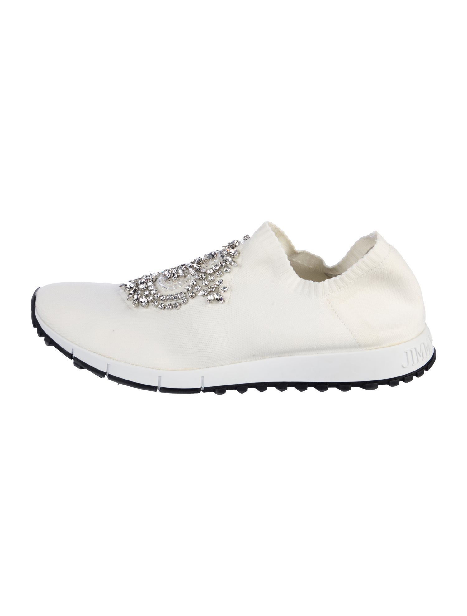 Jimmy Choo Crystal Embellishments Sneakers