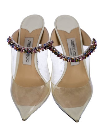 Jimmy Choo Bing Crystal Mules