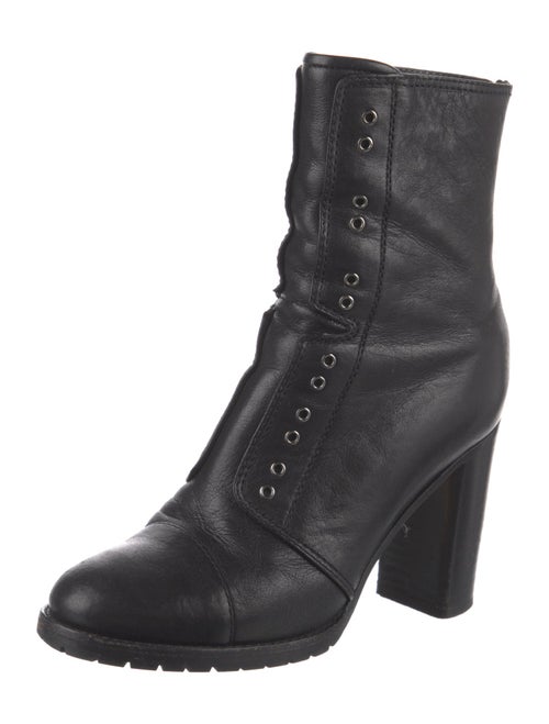 Jimmy Choo Leather Lace-Up Boots