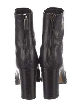 Jimmy Choo Leather Lace-Up Boots