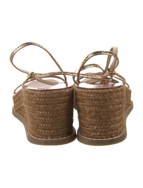 Jimmy Choo Leather Espadrilles