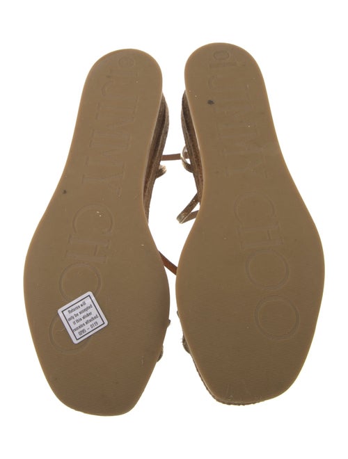 Jimmy Choo Leather Espadrilles