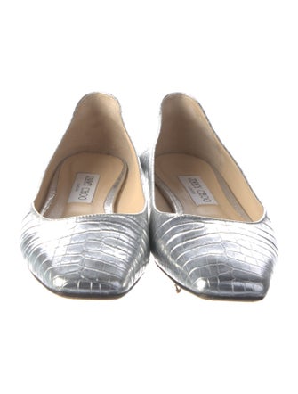 Jimmy Choo Mirele Patent Leather Flats