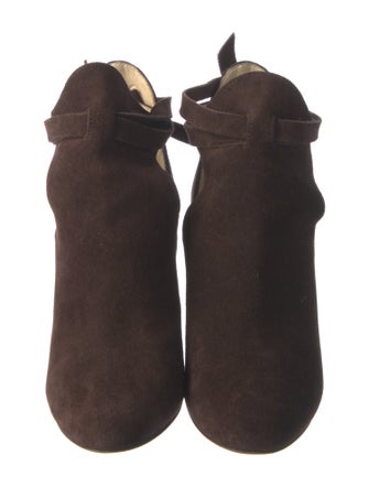 Jimmy Choo Suede T-Strap Pumps