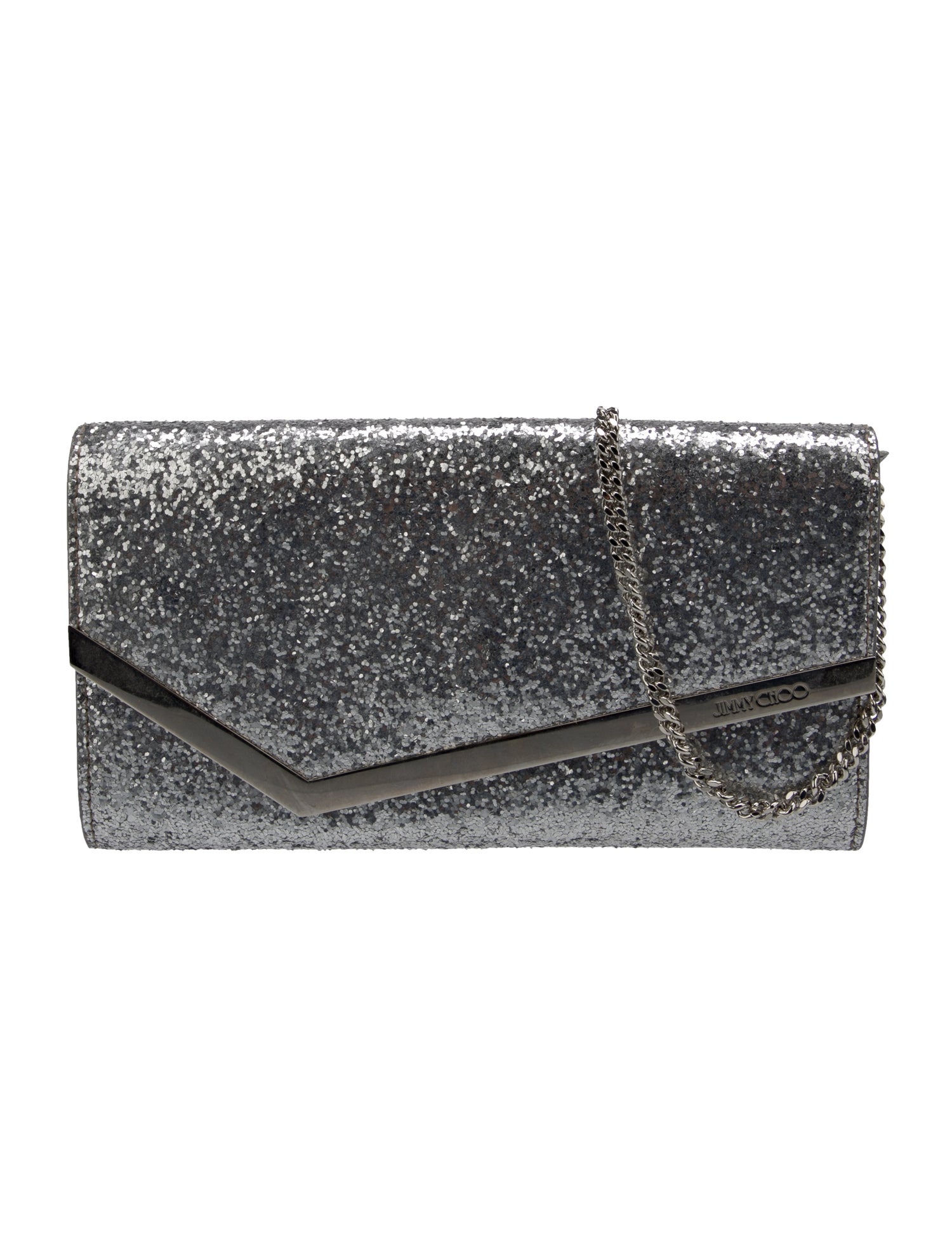 Jimmy Choo Glitter Clutch