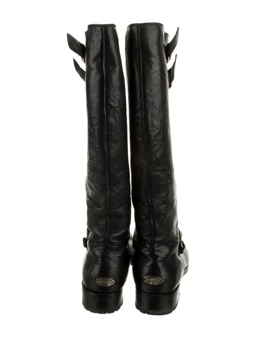 Jimmy Choo Leather Riding Boots