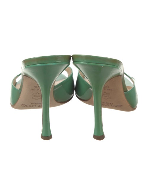 Jimmy Choo Patent Leather Slides