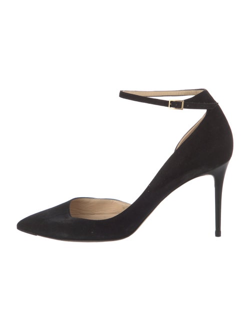 Jimmy Choo Suede D'Orsay Pumps
