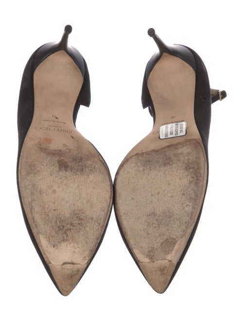 Jimmy Choo Suede D'Orsay Pumps