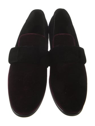 Jimmy Choo Velvet Loafers