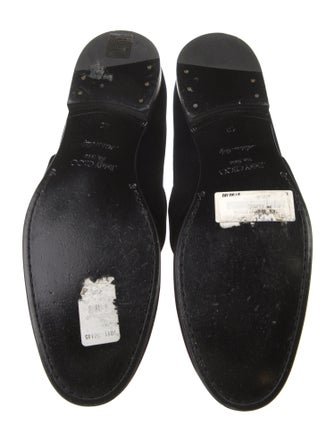 Jimmy Choo Velvet Loafers