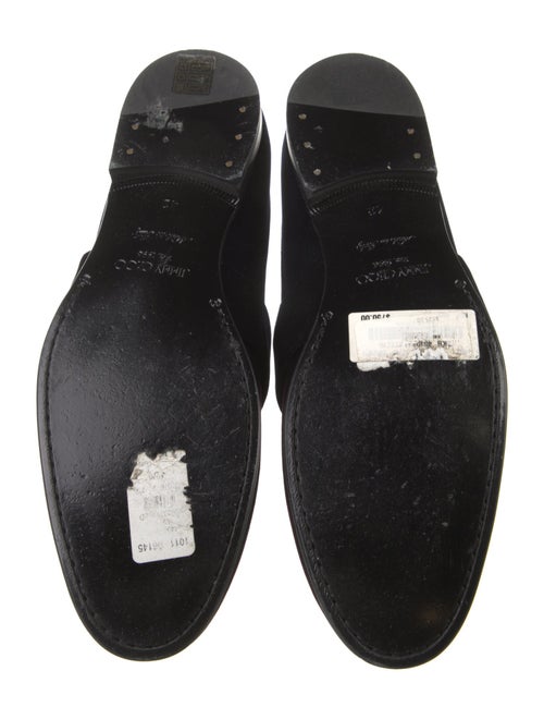 Jimmy Choo Velvet Loafers