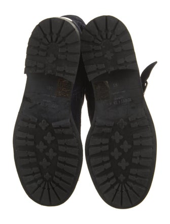 Jimmy Choo Suede Moto Boots