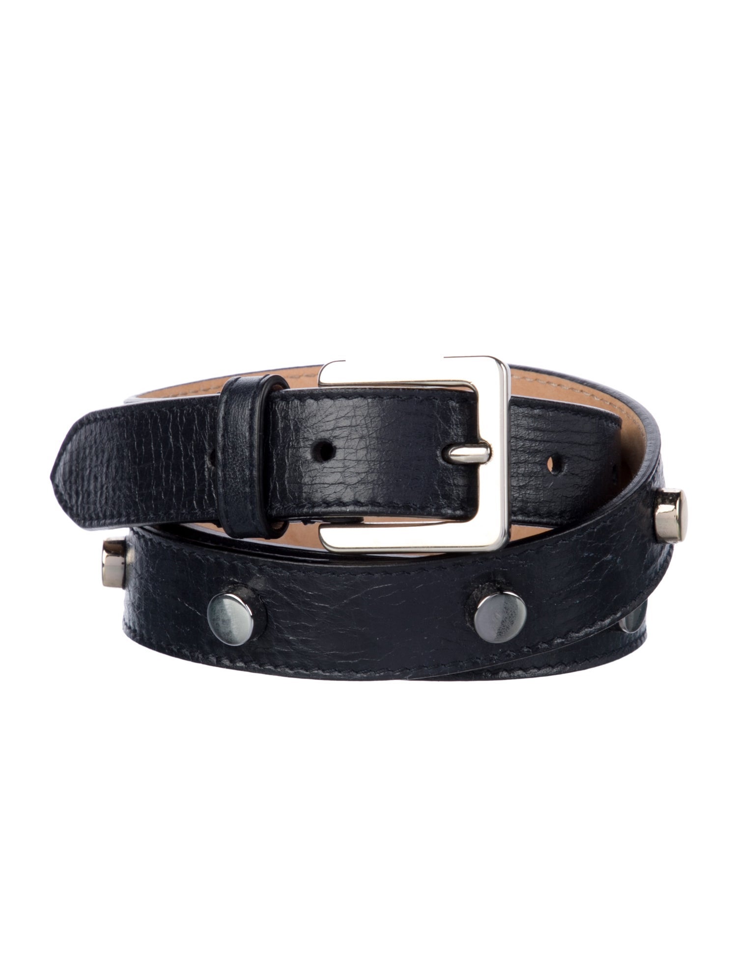 Jimmy Choo Skinny Leather Belt