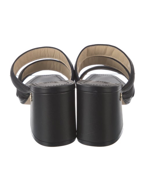 Jimmy Choo Leather Slides