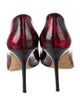 Jimmy Choo Patent Leather Printed Pumps