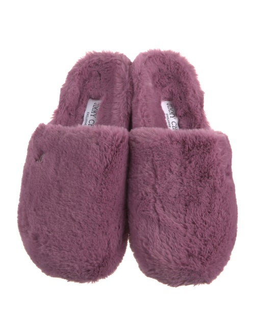 Jimmy Choo Aliette Faux Fur Mules