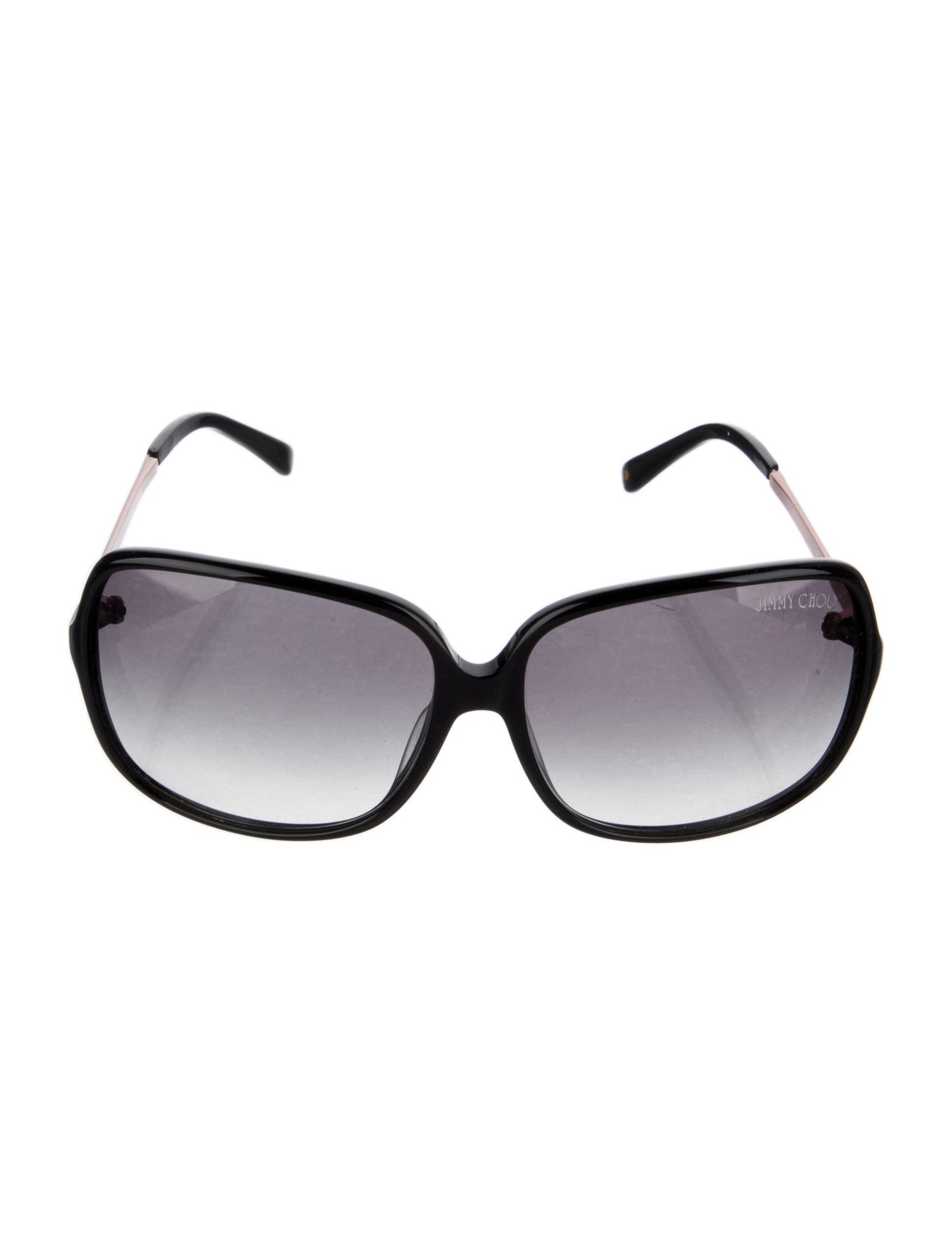 Jimmy Choo Oversize Gradient Sunglasses