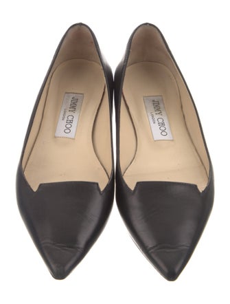 Jimmy Choo Attila Leather Loafers