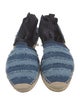Jimmy Choo Denim Striped Espadrilles