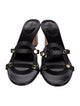 Jimmy Choo Leather Studded Accents Slides