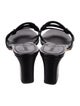 Jimmy Choo Leather Studded Accents Slides
