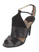 Jimmy Choo Leather T-Strap Sandals
