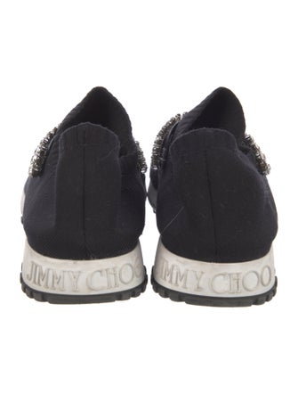Jimmy Choo Crystal Embellishments Sneakers