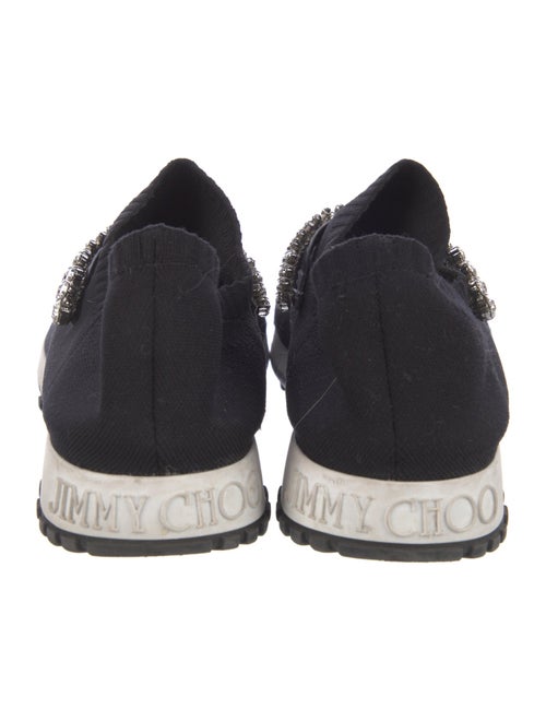 Jimmy Choo Crystal Embellishments Sneakers