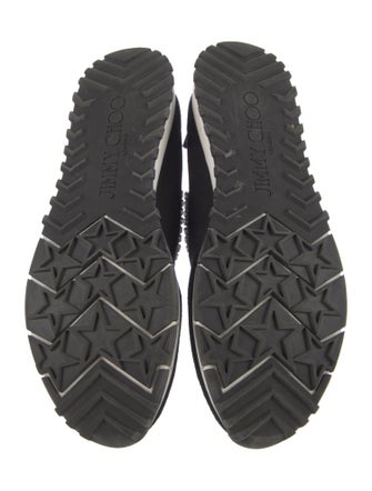 Jimmy Choo Crystal Embellishments Sneakers