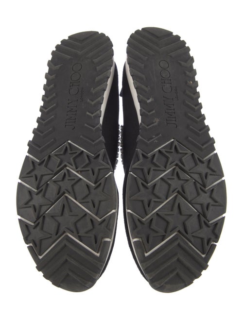 Jimmy Choo Crystal Embellishments Sneakers